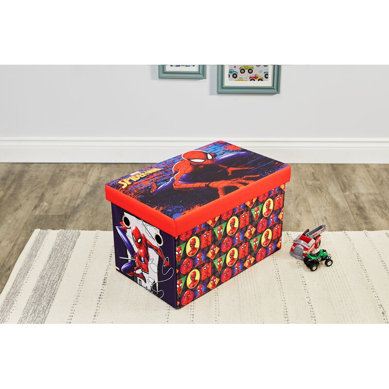 spiderman toy boxes storage